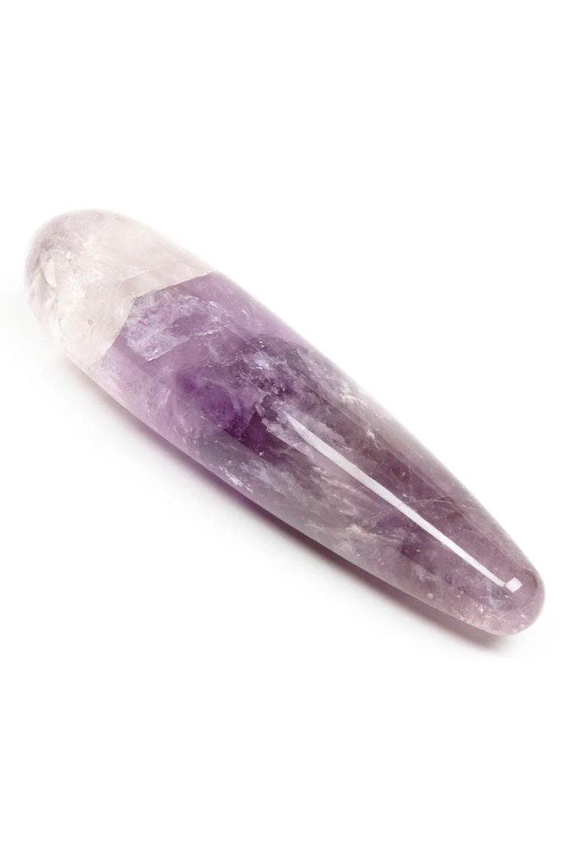 Amethyst Crystal Dildo