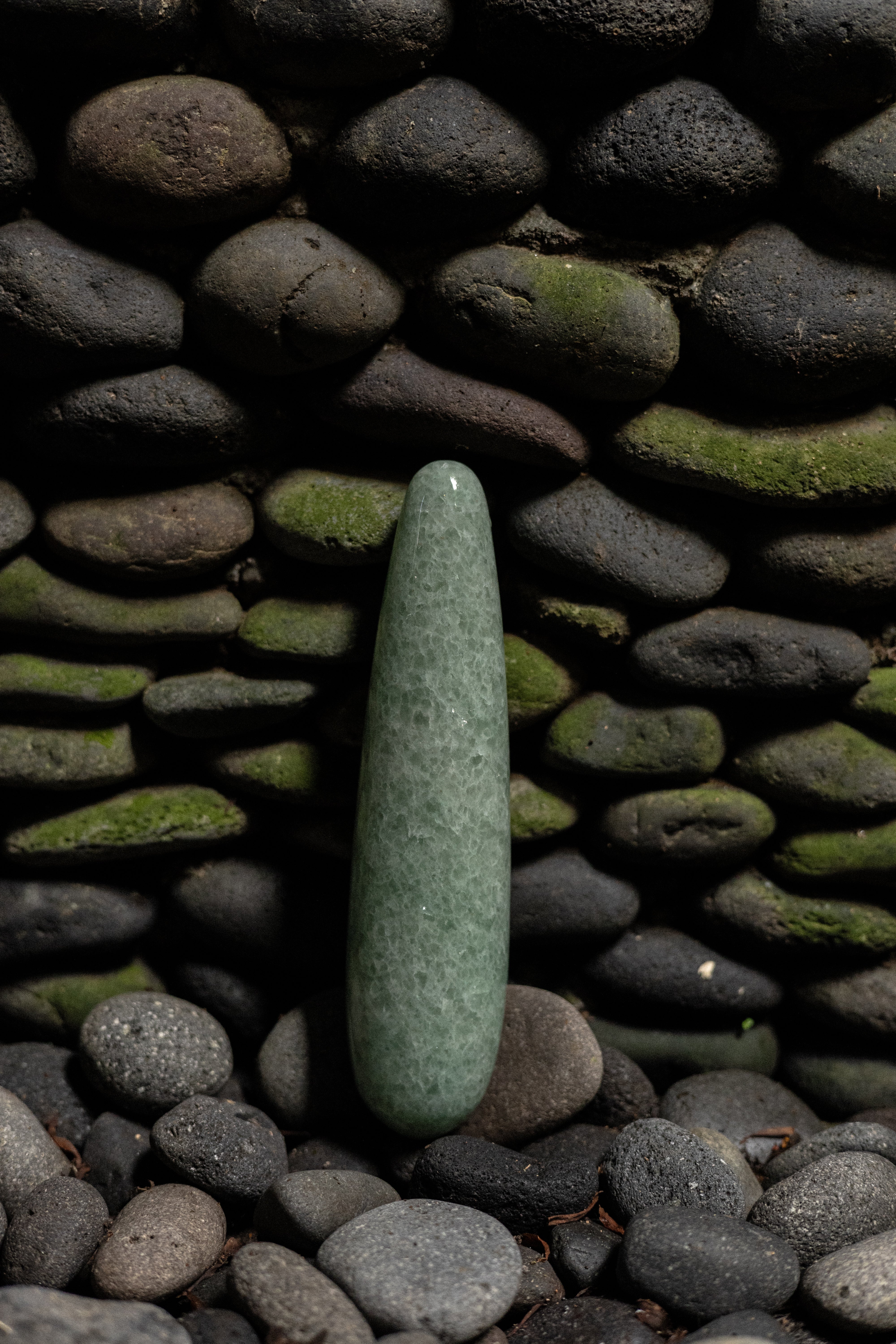 Indian Jade Crystal Dildo