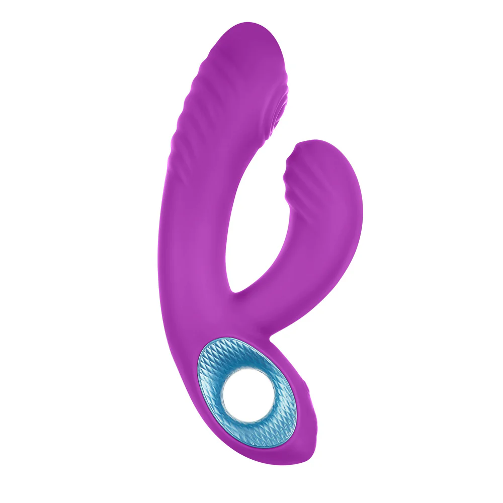 FemmeFunn Cora Thumping Dual Stimulation Silicone Vibrator