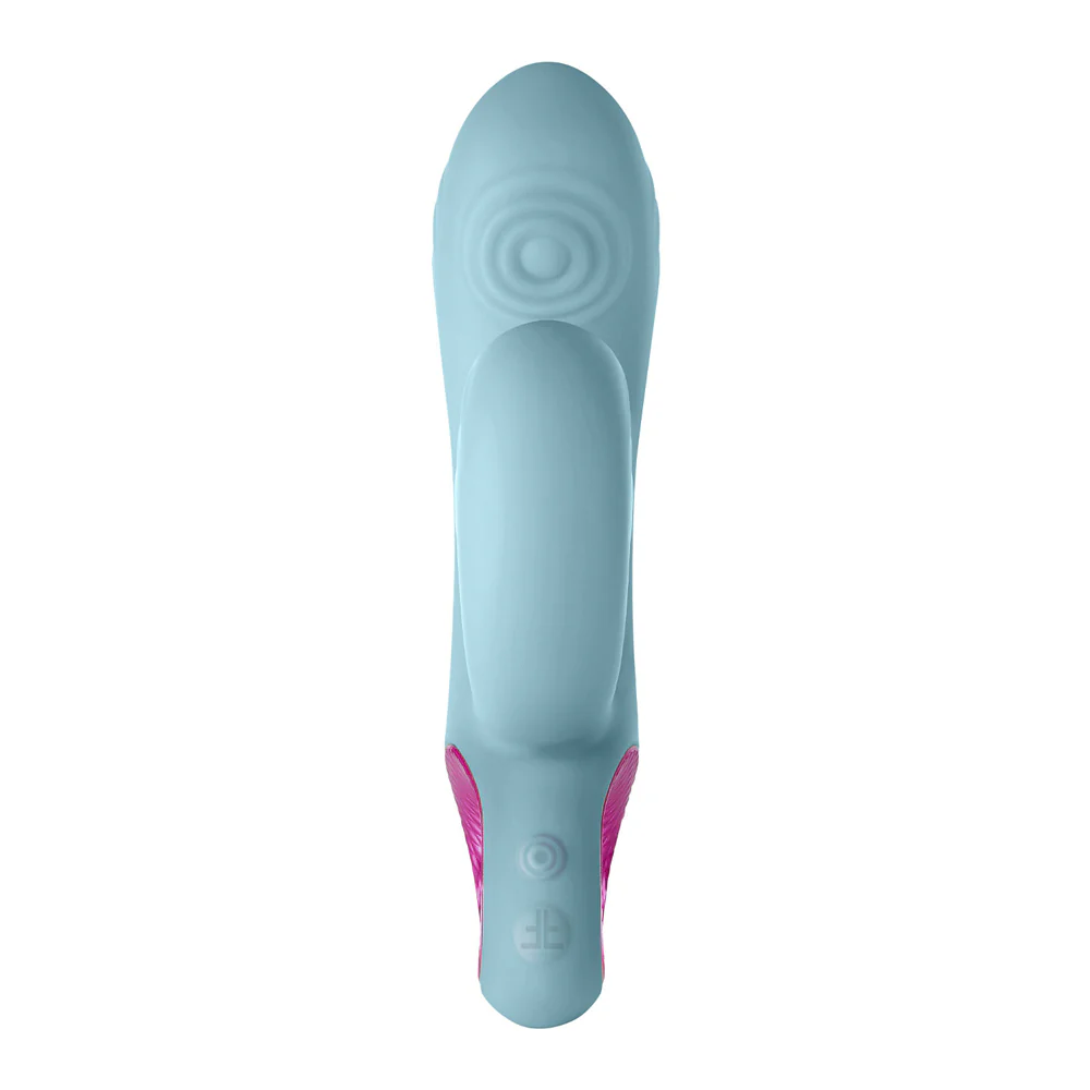 FemmeFunn Cora Thumping Dual Stimulation Silicone Vibrator