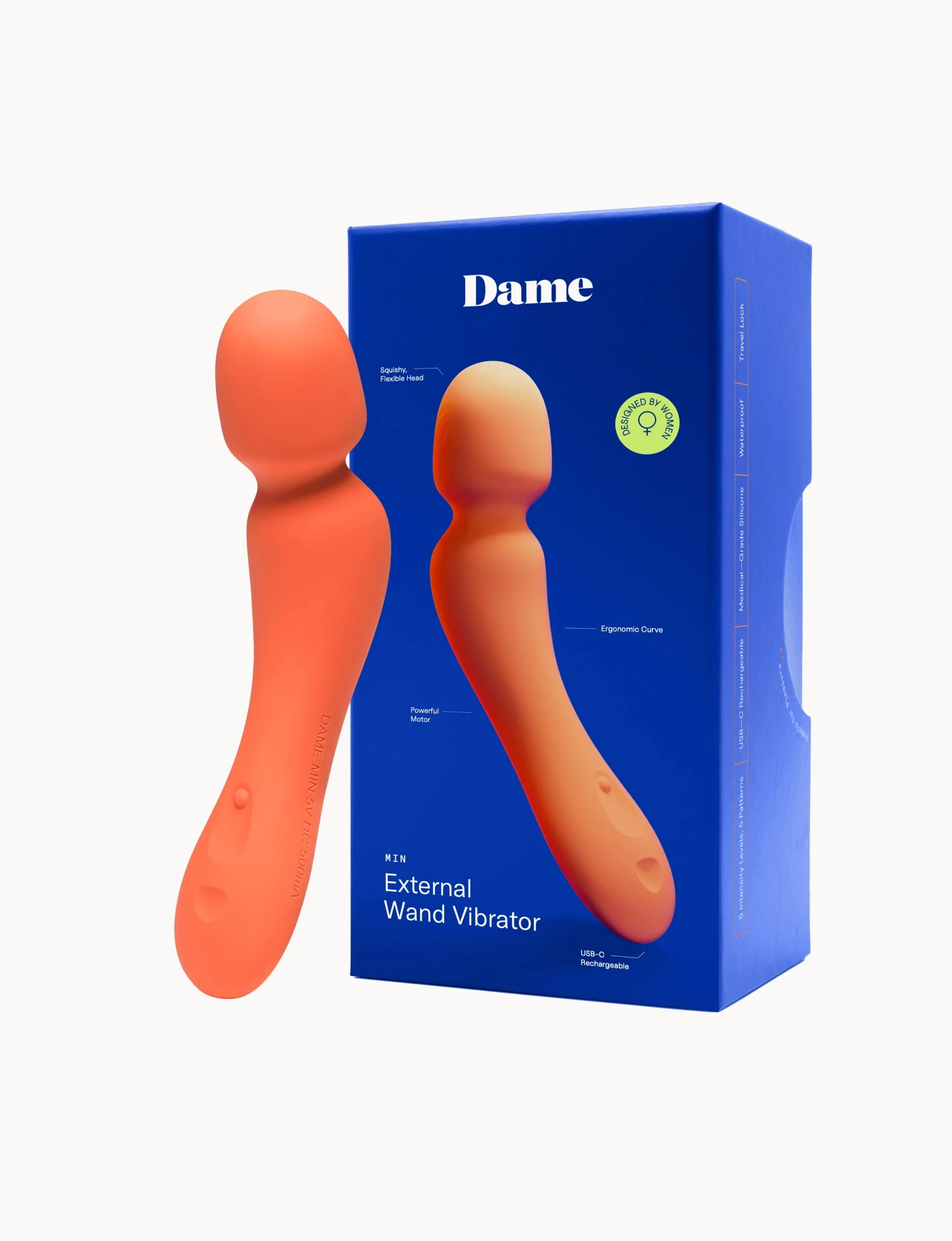 Min Mini Wand Vibrator