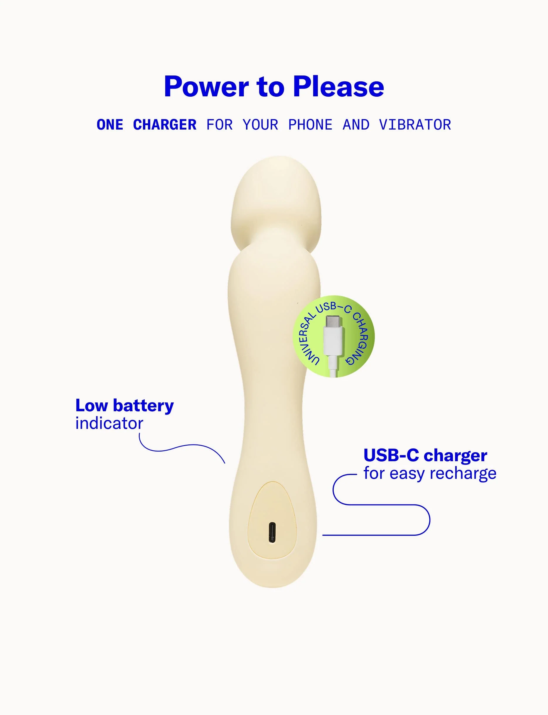 Min Mini Wand Vibrator