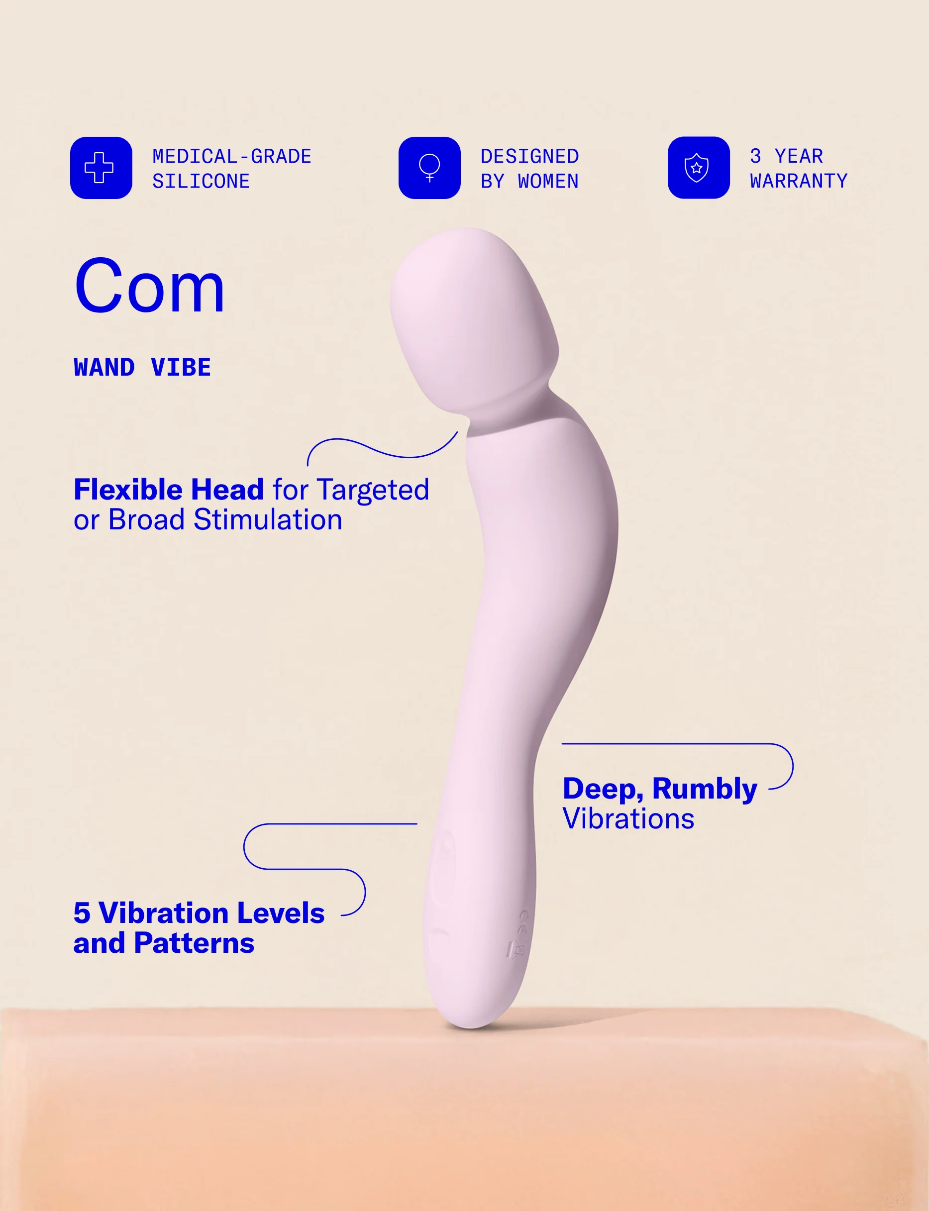 Com Wand Vibrator 8 Com Wand Vibrator