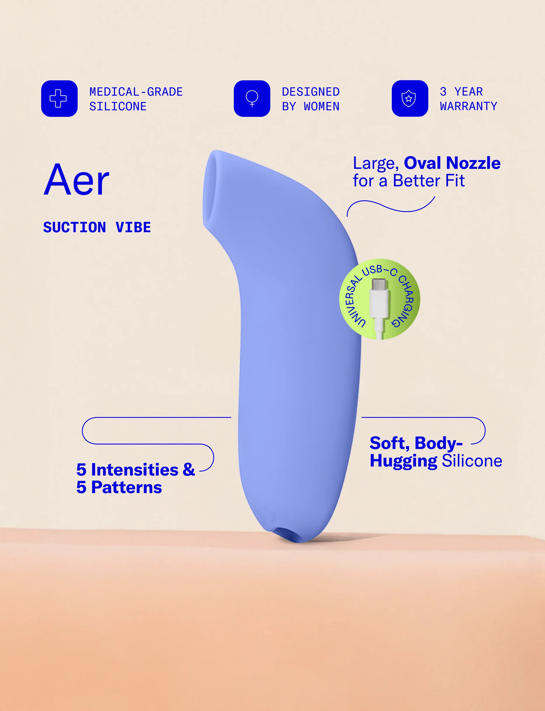 Aer Suction Vibrator